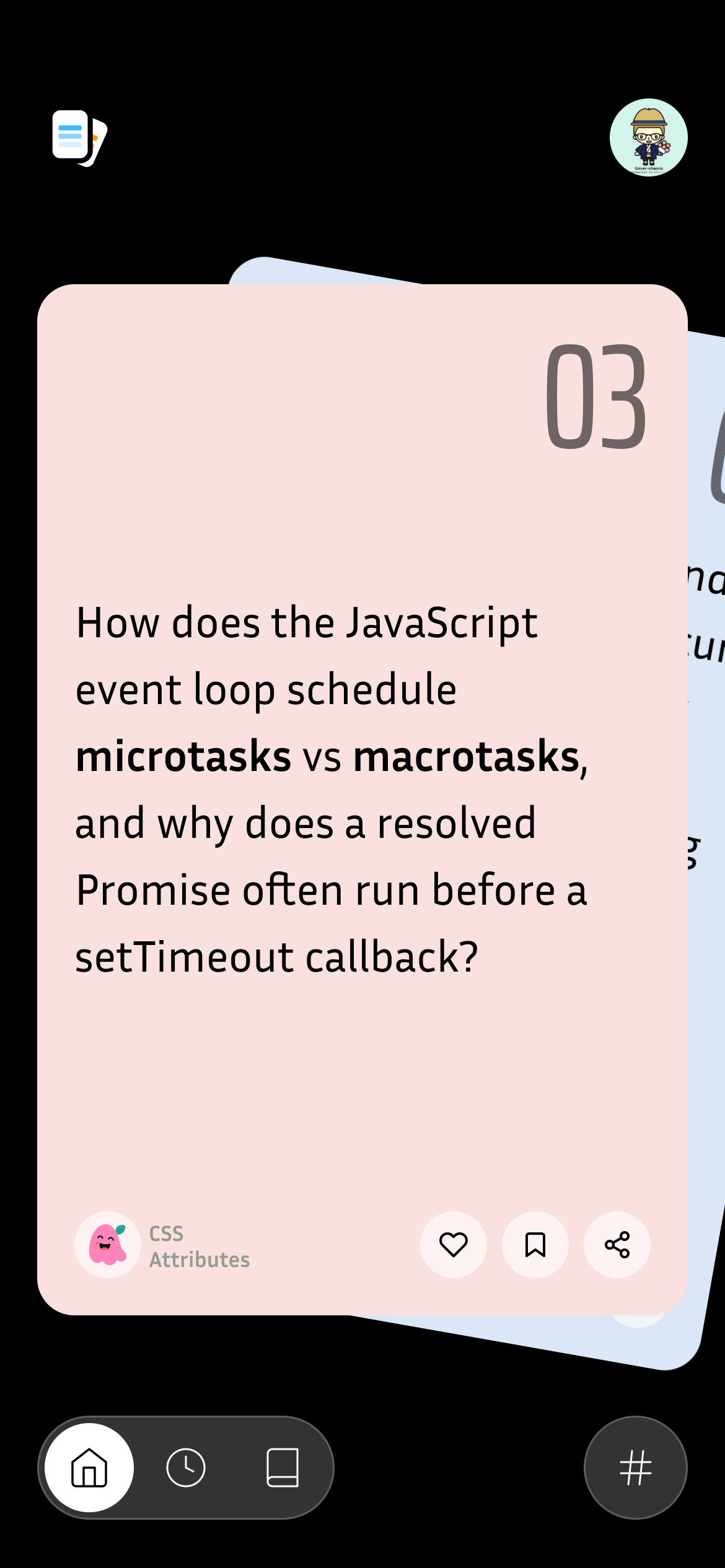 Frontend Milo app preview